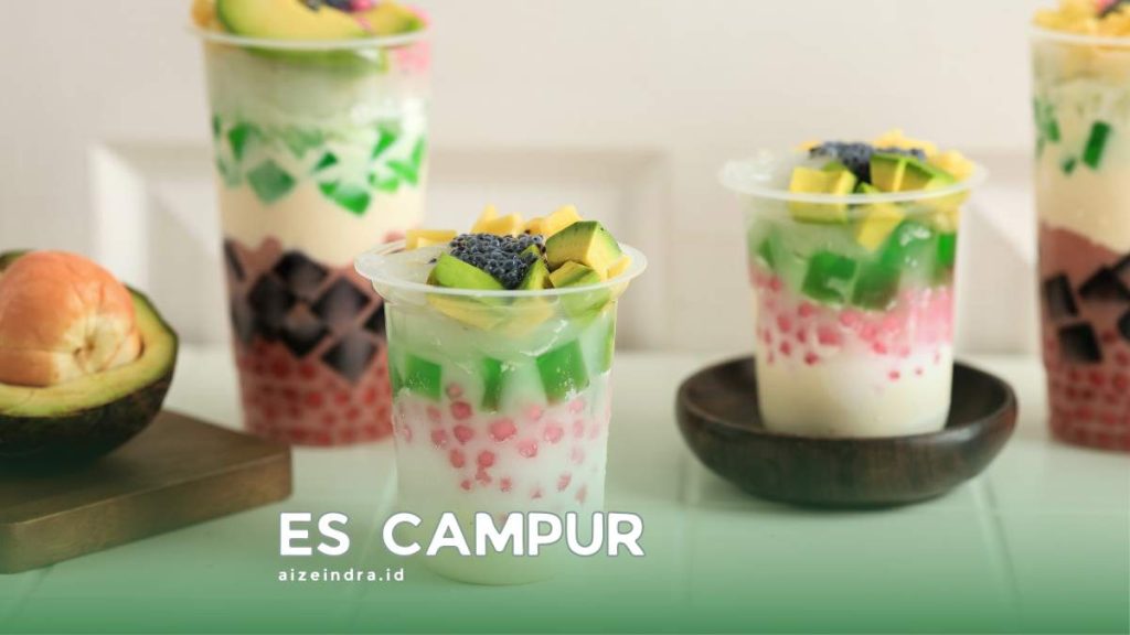 es campur cup plastik