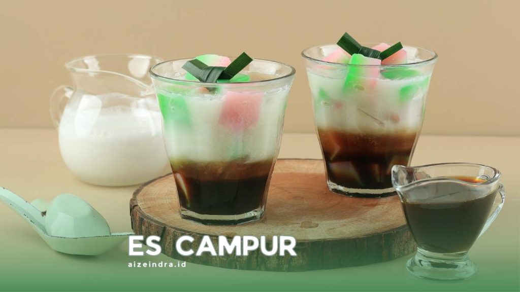 es campur dalam cangkir