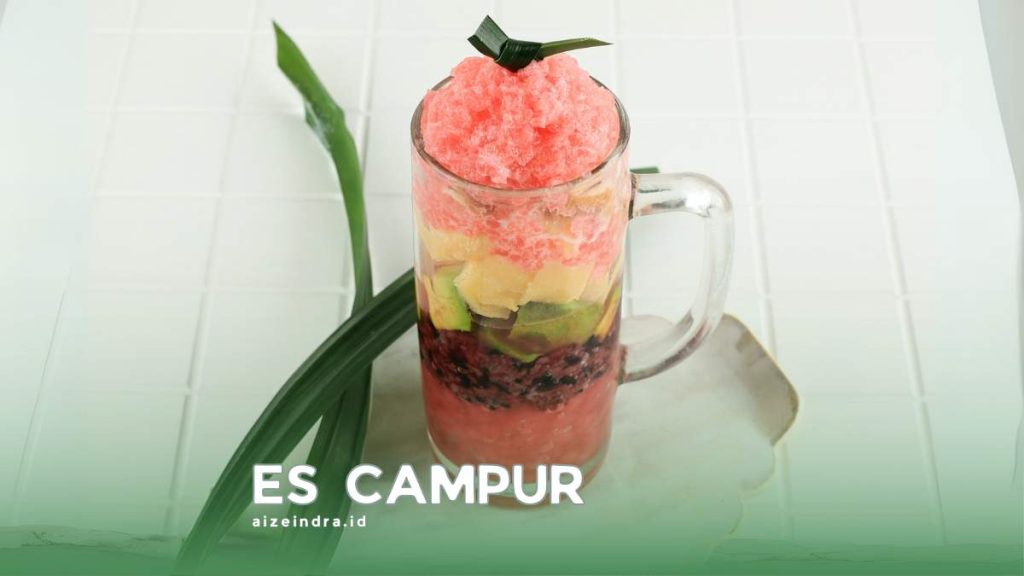 es campur sirup