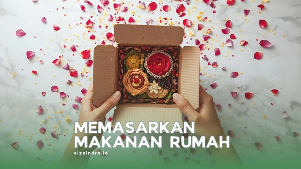 memasarkan makanan
